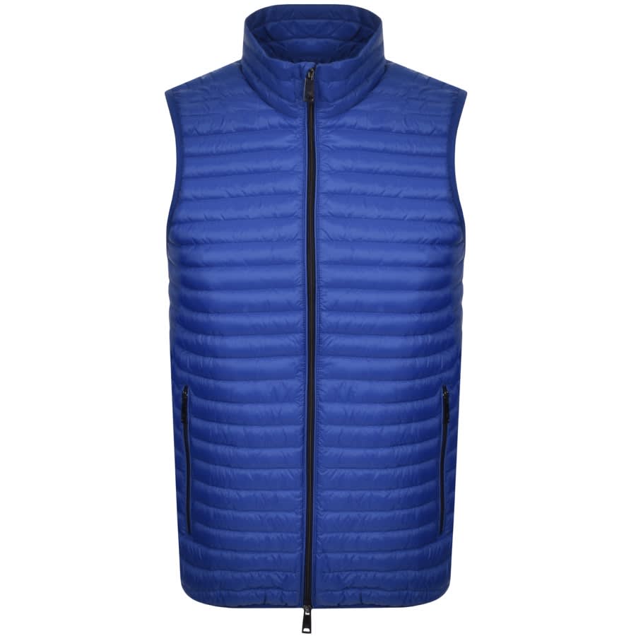 Alternative Image for ProductEmporio Armani Quilted Gilet Blue1